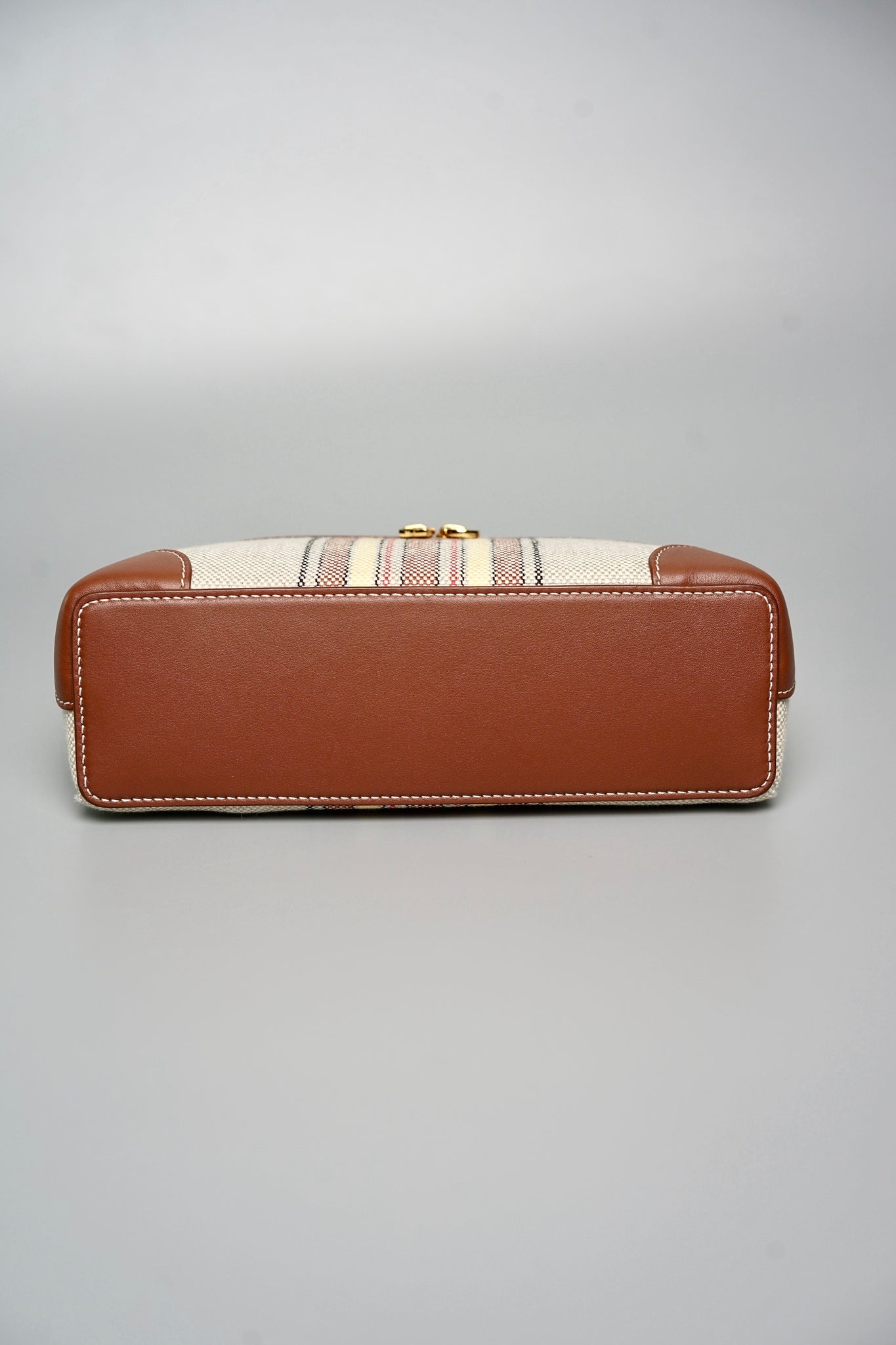 Loro Piana L19 Extra Pocket in Canvas Stripes Ghw (Brand New)