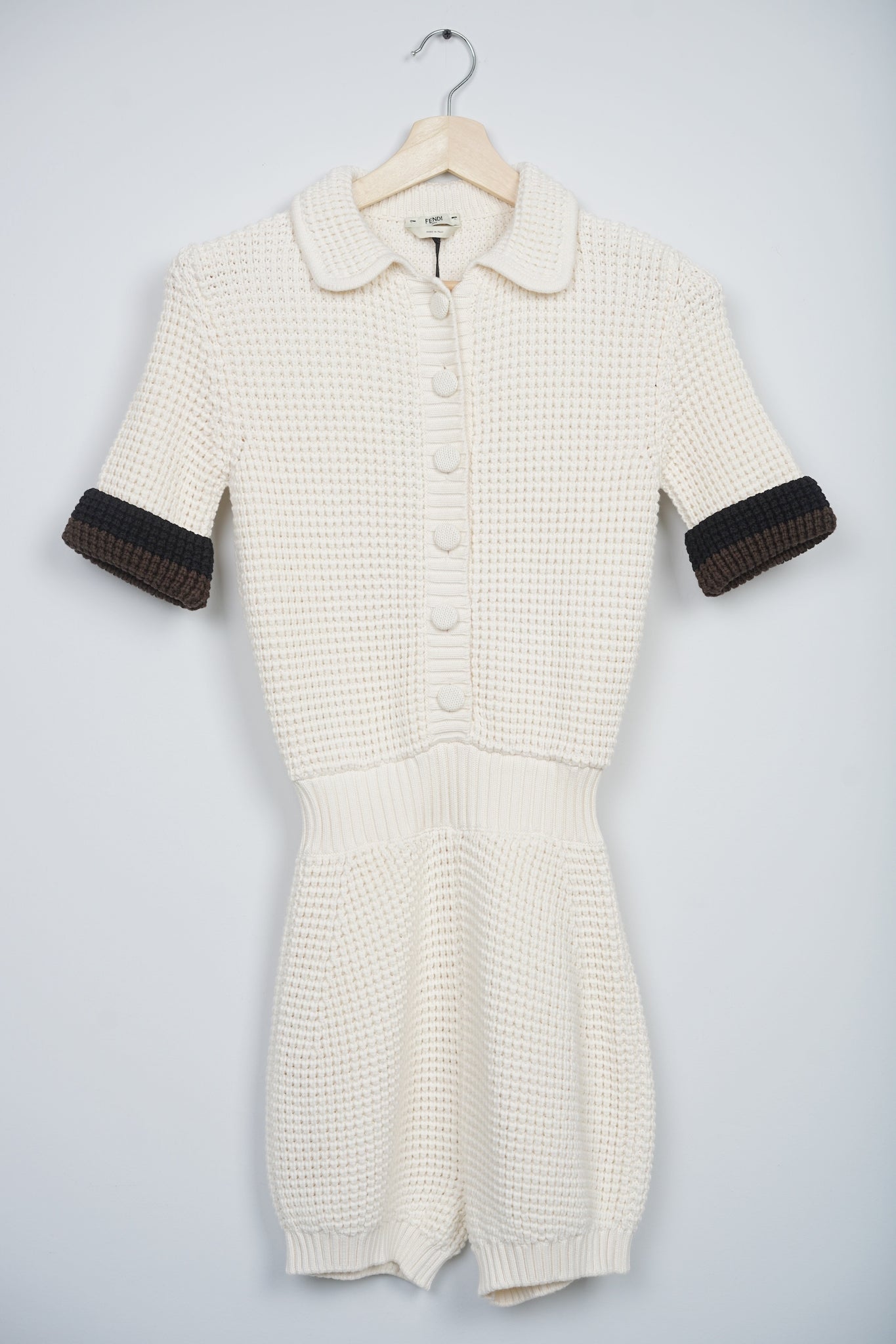 Fendi Romper in White Size 44 (Brand New)