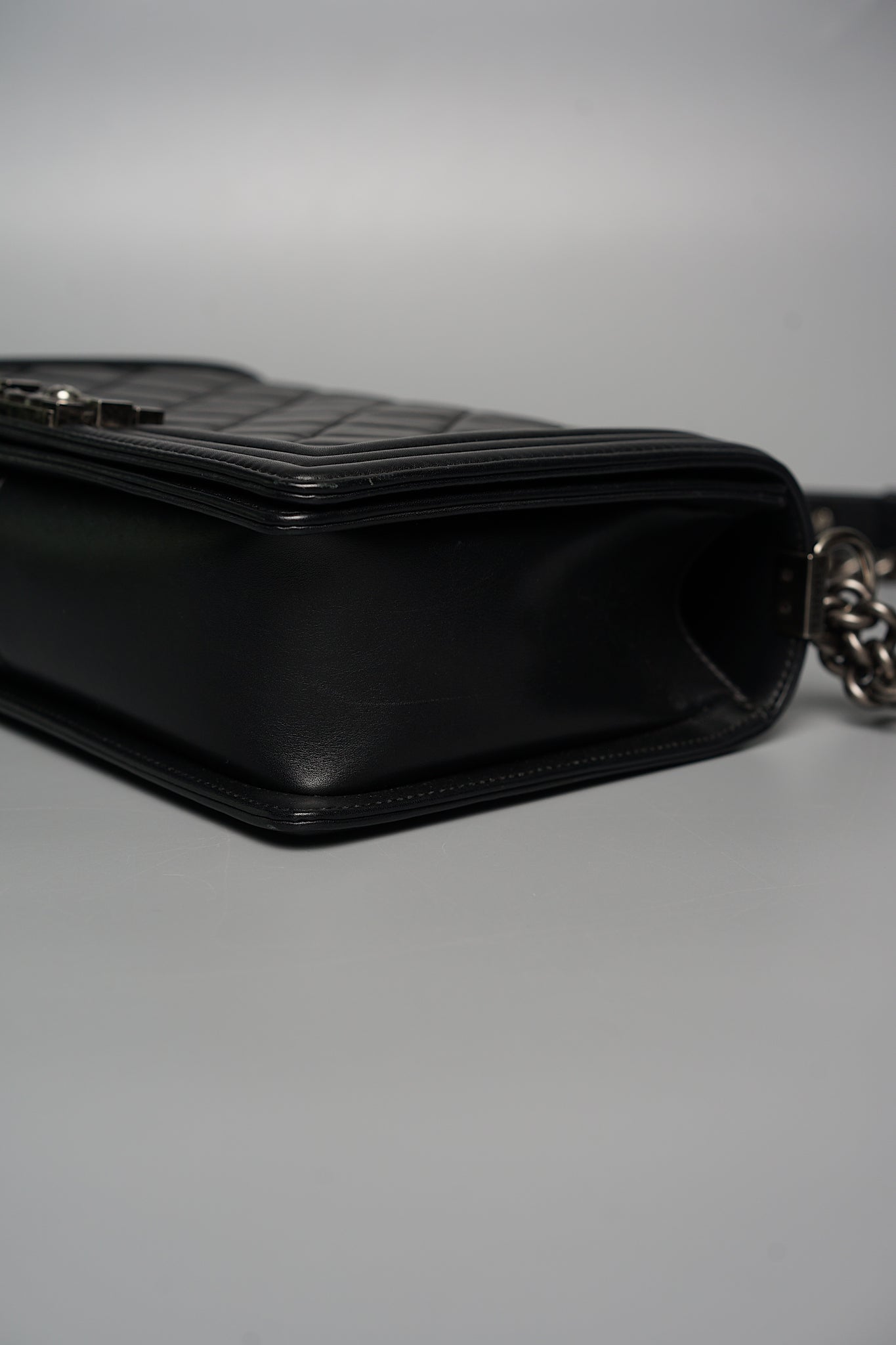 Boy Chanel New Medium in Black Lambskin