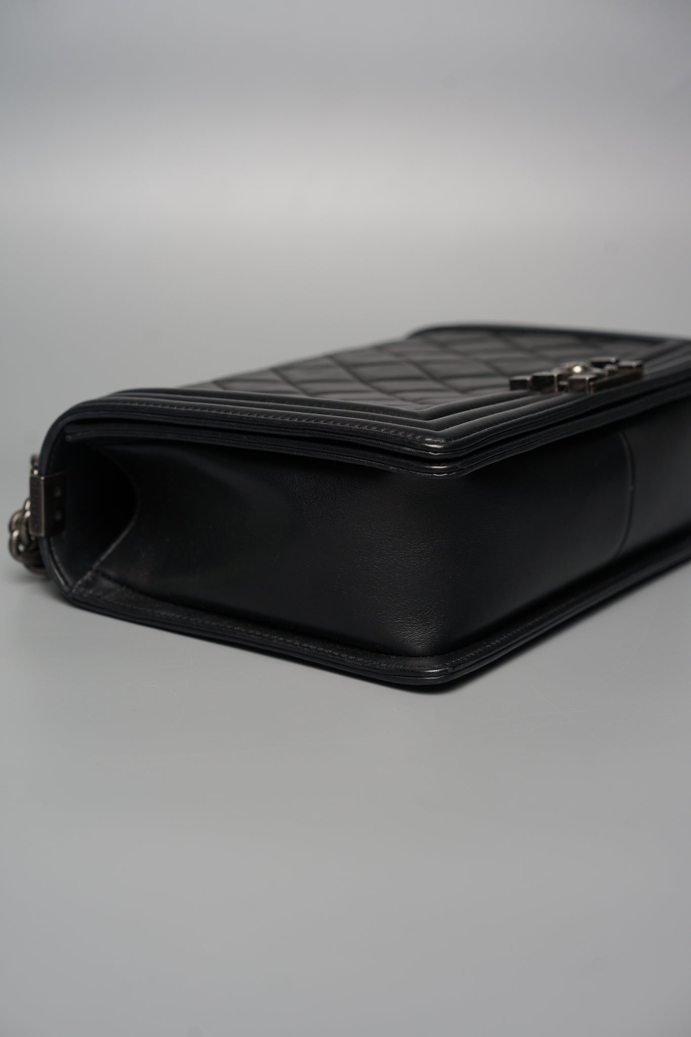 Boy Chanel New Medium in Black Lambskin