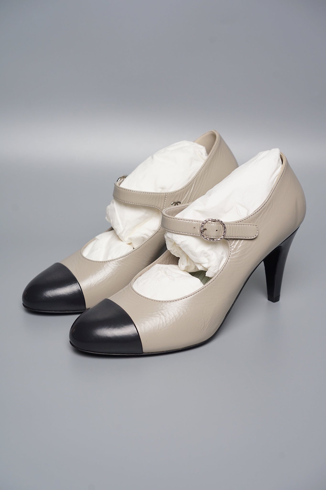 Chanel Mary Janes in Size 39 (Brand New)