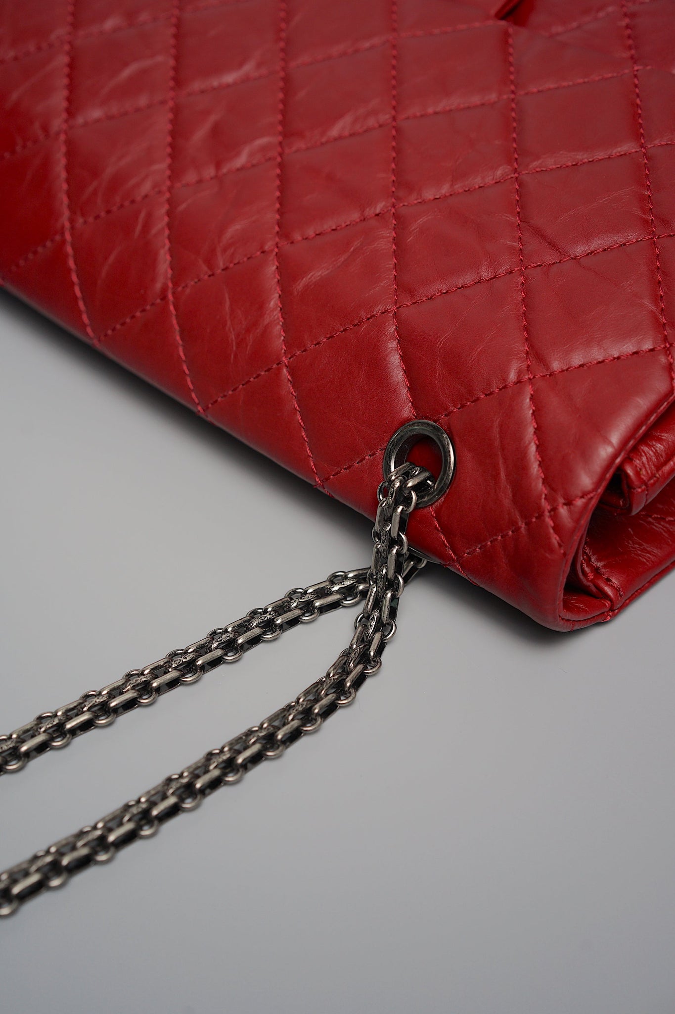 Chanel Reissue 2.55 Jumbo in Burgundy