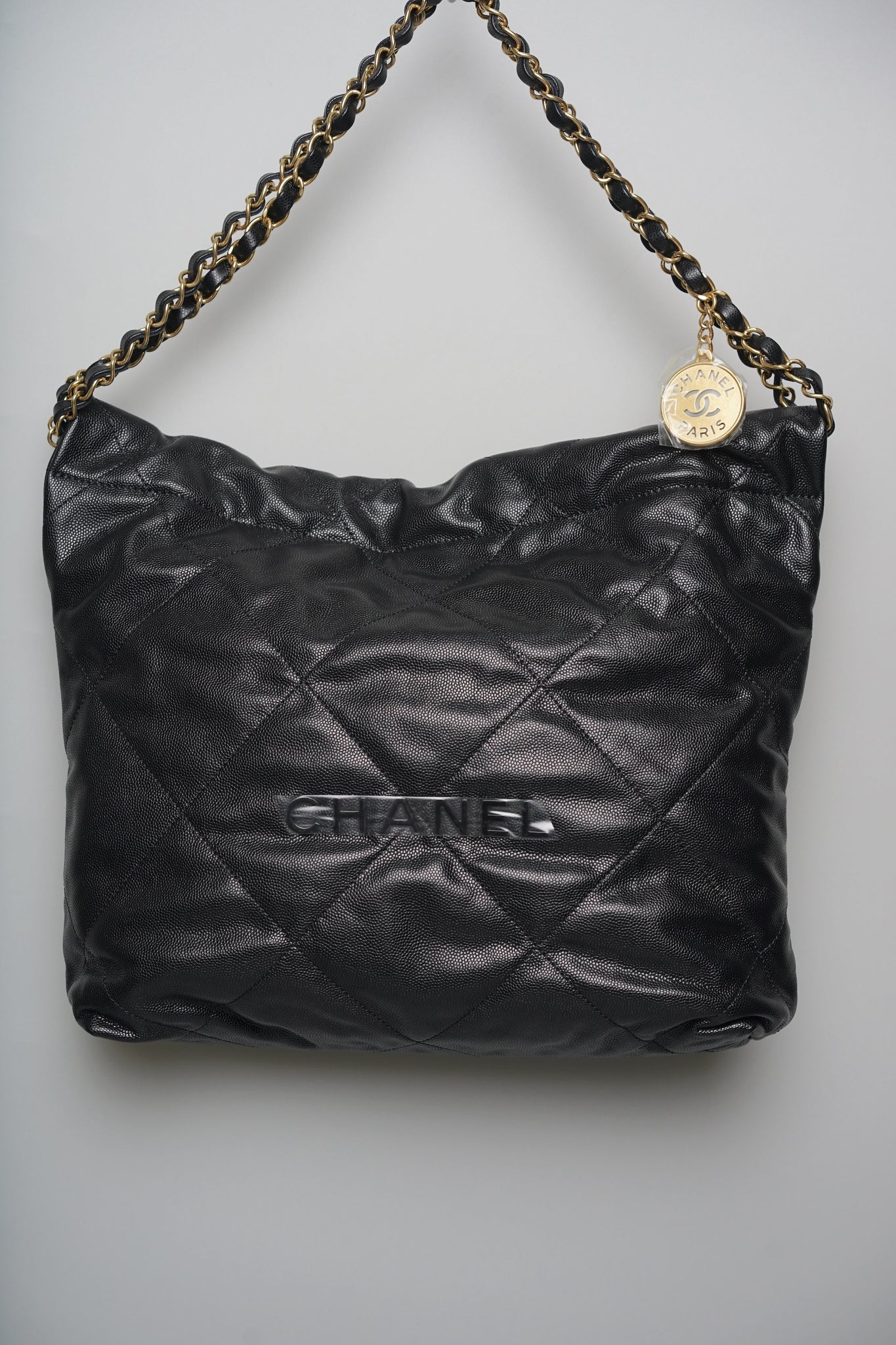 Chanel 22 Medium in Noir Bghw (Brand New)