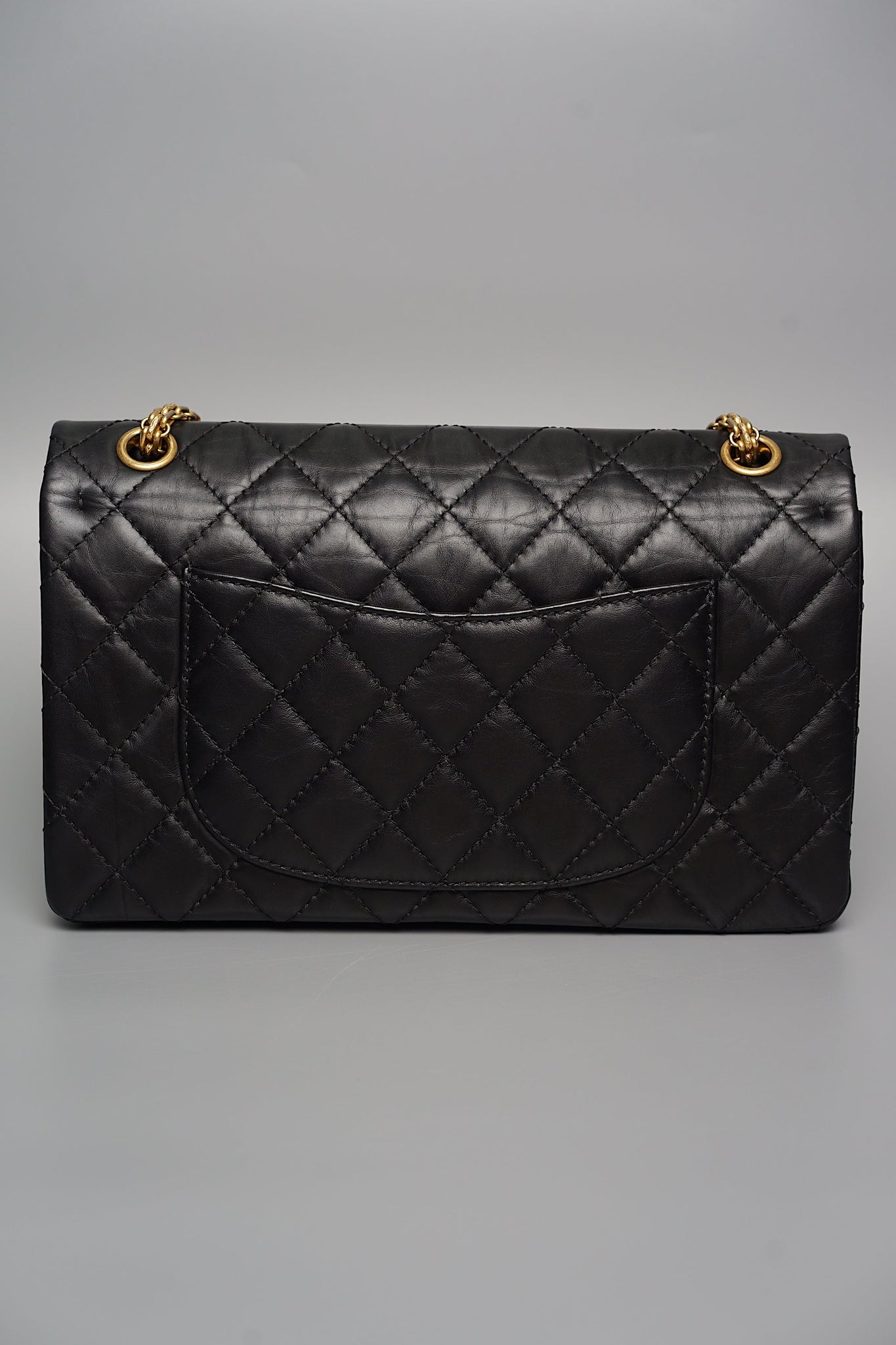 Chanel 2.55 Reissue Double Large Flap in Black