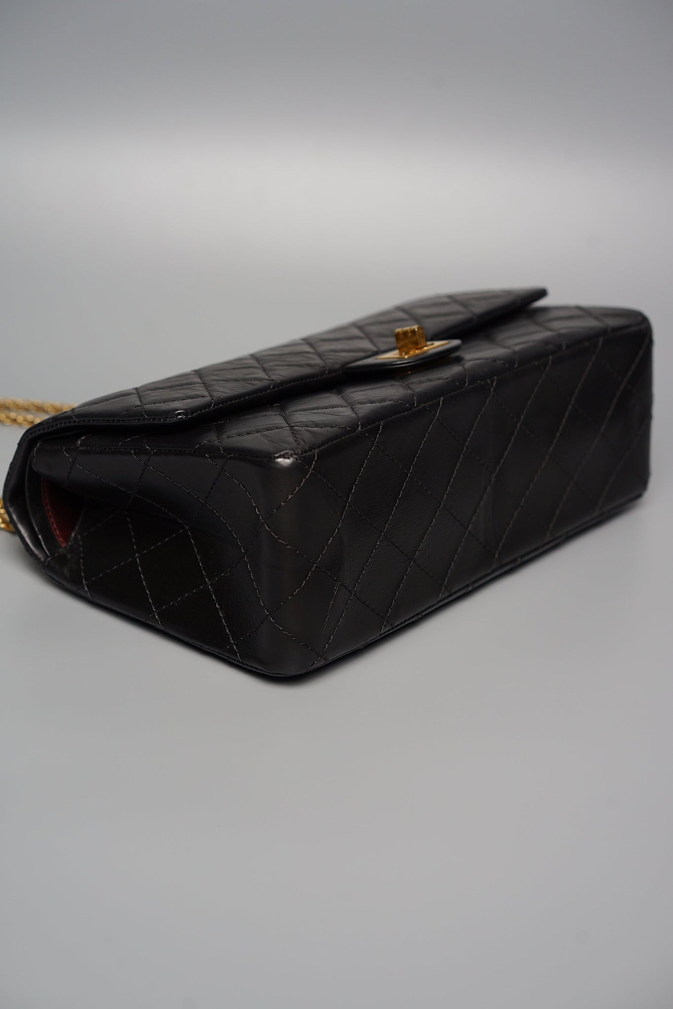 Chanel 2.55 Reissue Double Large Flap in Black