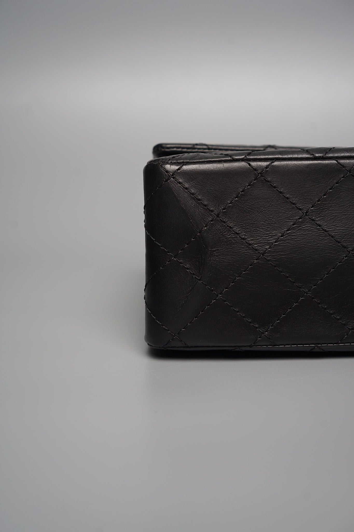 Chanel 2.55 Reissue Double Large Flap in Black