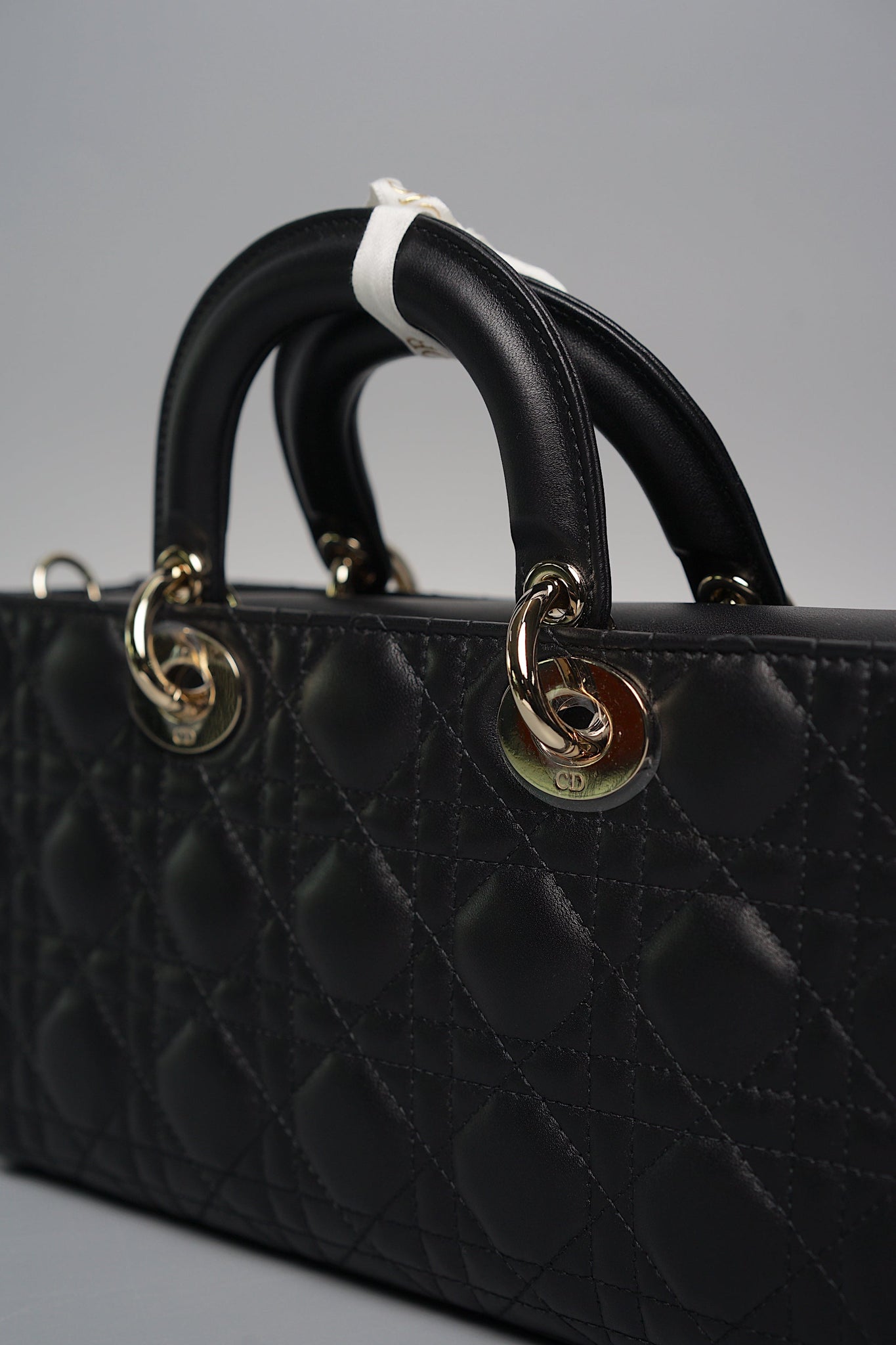 Dior Lady D-Joy Bag Medium in Black Ghw (Brand New)