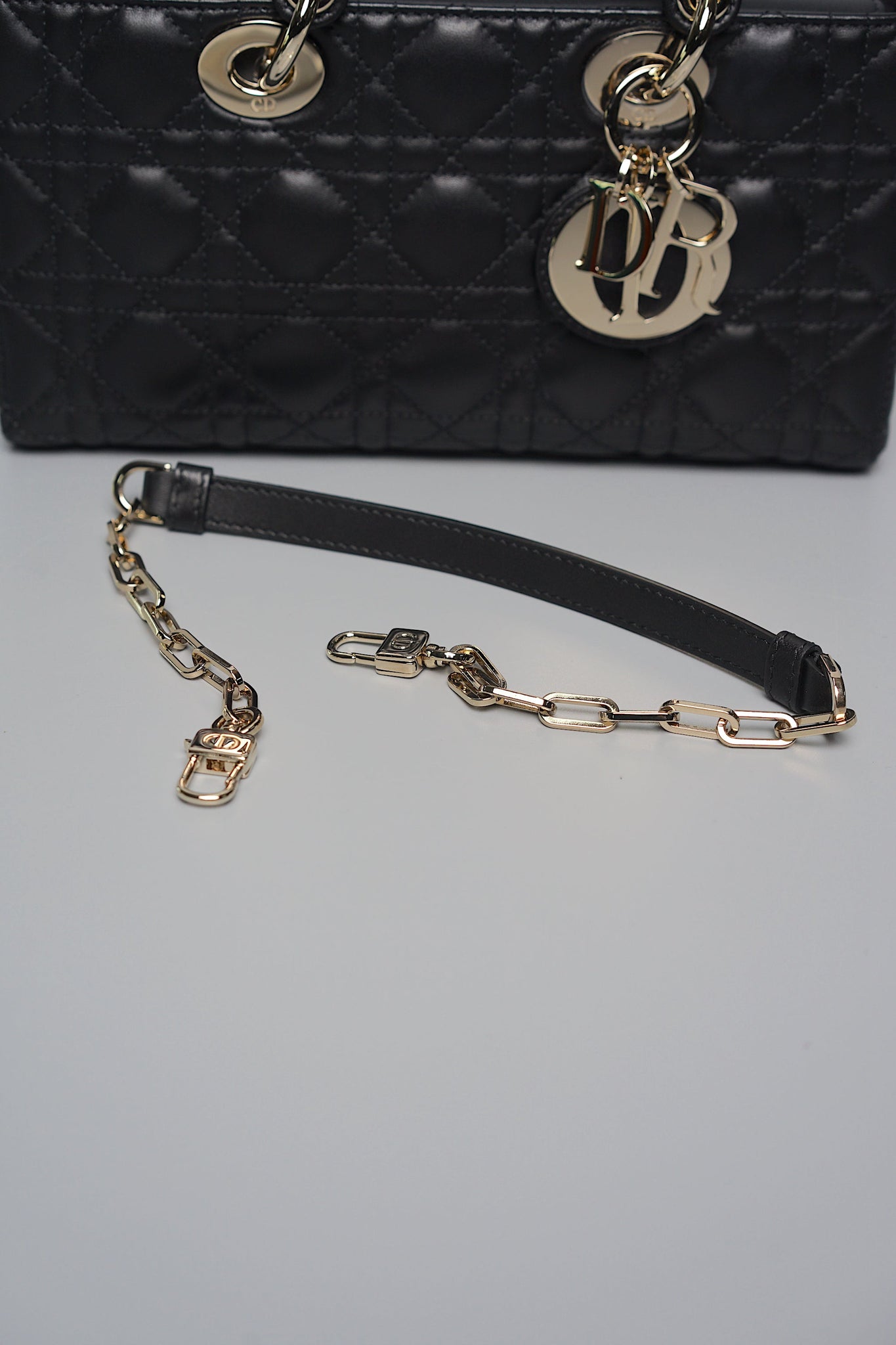 Dior Lady D-Joy Bag Medium in Black Ghw (Brand New)