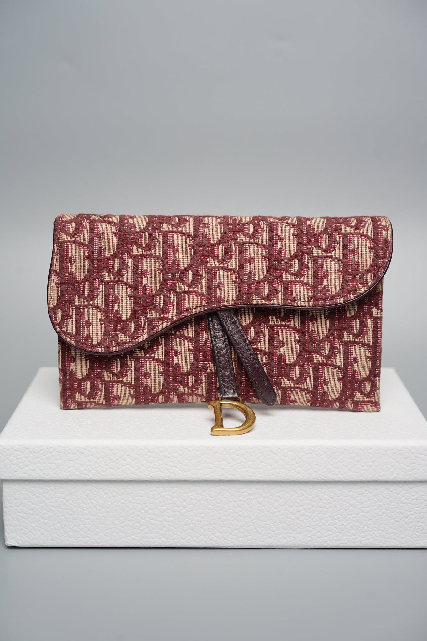 Dior Saddle Chain Wallet