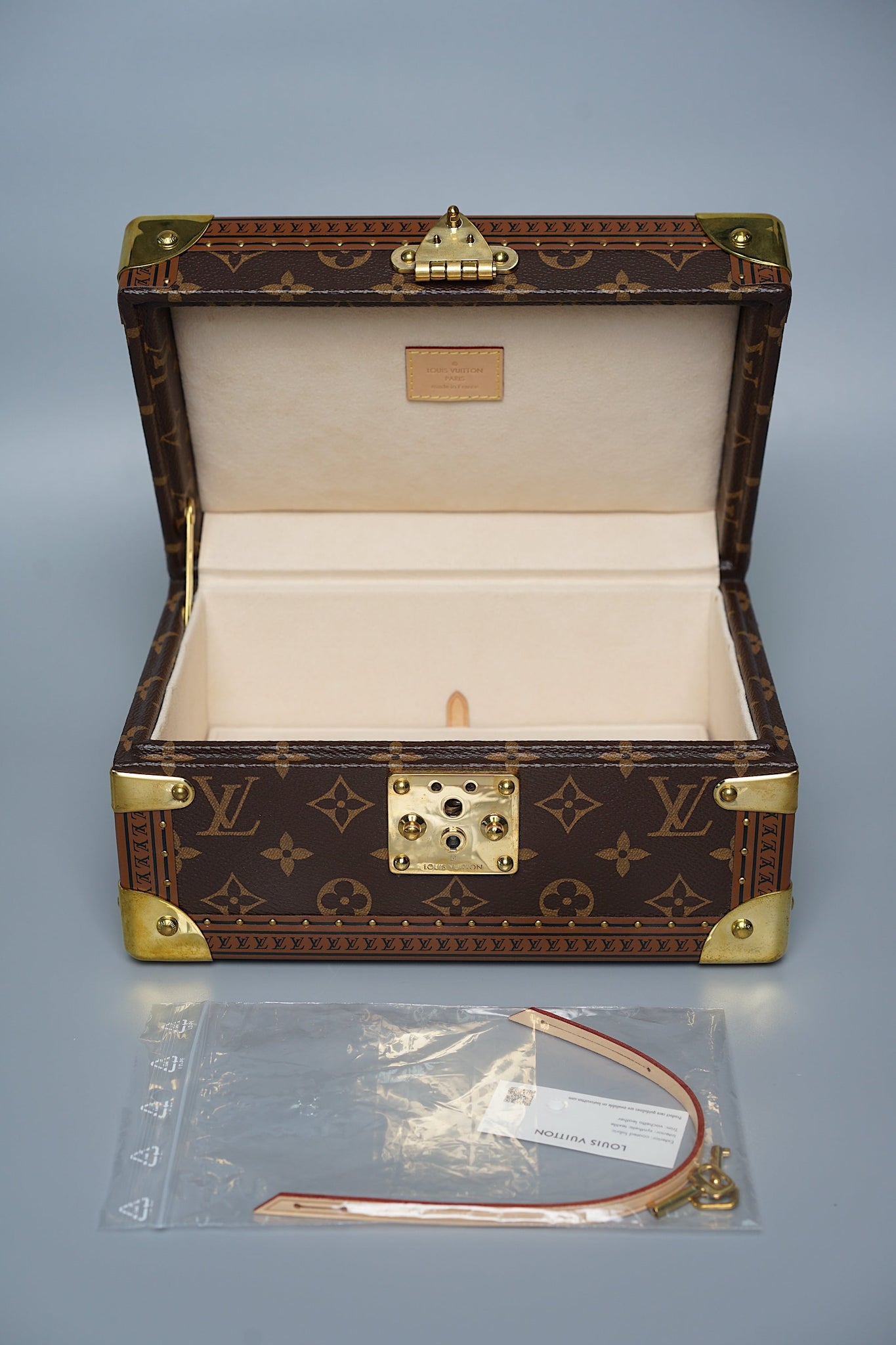 LV Coffret Tresor 24 in Beige (Brand New)