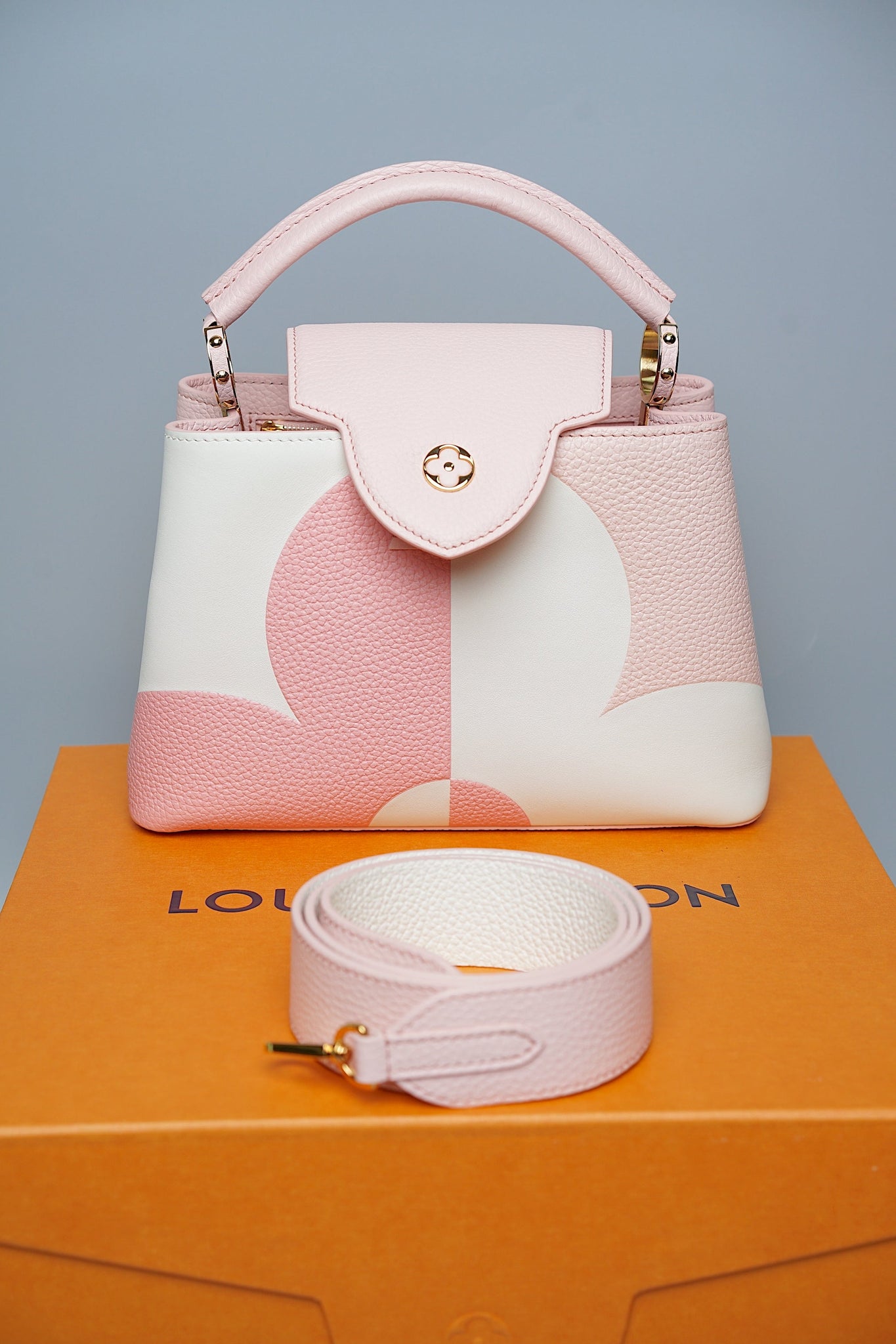 LV Capucine BB in Pink