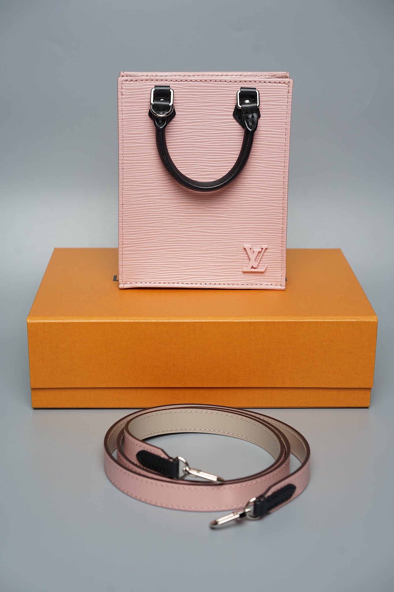 LV Petit Sac Plat in Pink